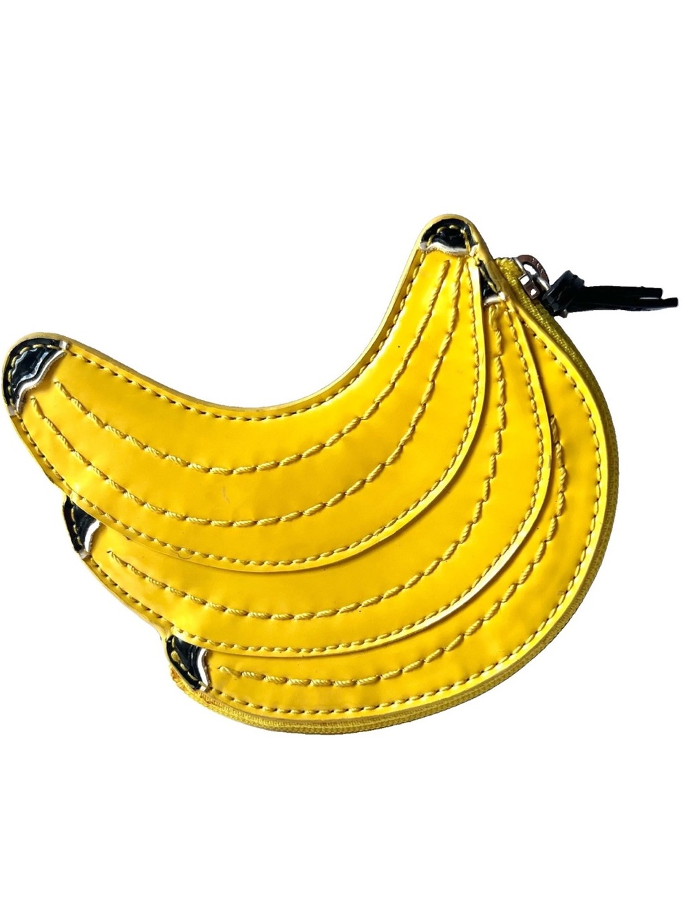 Vintage Coach Banana Coin Purse Pouch Small Wallet Bag Kitsch Y2K